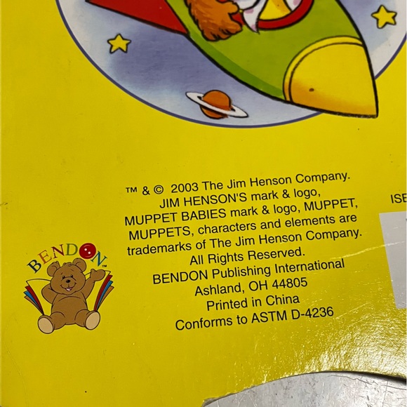 Muppet Babies I Want To See... Board Book 2003 Jim Henson - Picture 5 of 5